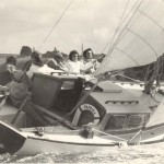 Paprika beats comfortably into the southwesterly in 1972 (Stewart Association Collection)