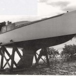 Patiki on launch day (Stewart Association Collection)