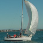 Phoenecian enjoying a downhill run towards Russell in the 2007 Coastal Classic (Sarah and Carl Jeffrey Collection)