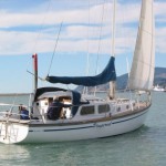 Pimpernel on a relaxed genny sail (Vicki and Mark Gledhill)