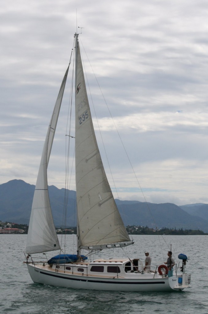 Premier sailing in RégateChallenge, New Caledonia, April 2008 (Alain Queval)